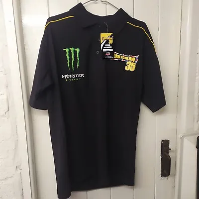 CAL CRUTCHLOW #35 MOTOGP POLO SHIRT / LARGE / MONSTER ENERGY New With Tags • £29.95