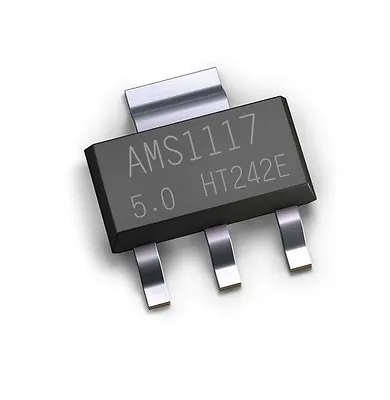 100 PCS AMS1117 AMS117-5.0 5.0V 1A Voltage Regulator SOT-223 NEW • $8.29