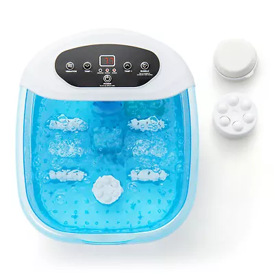 Foot Spa Massager Foot Bath Soak Tub With Heat Bubble Massage Beads • $45.99
