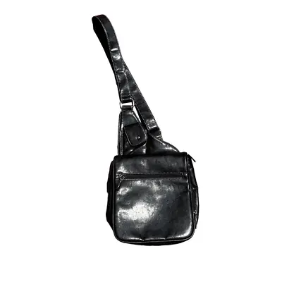 KIM ROGERS Black Crossbody Bag • $29.99