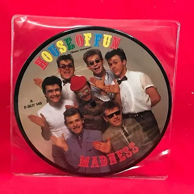 £19.99 • Buy MADNESS House Of Fun 1982 UK 7  Vinyl Picture Disc Single EXCELLENT CONDITION 