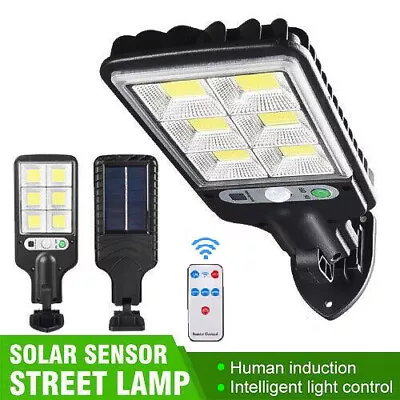 $7.35 • Buy 1000000LM LED Solar Motion Sensor Light Bright Garden Outdoor Street Wall Lamp