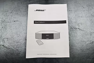 New Bose Wave Radio IV Guide Operating Instructions Manual • $19.99