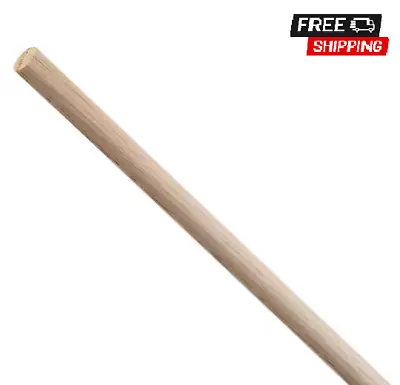 Sanded Round Oak Dowel 36 In. X 0.25 In. Versatile Wooden Rod For DIY Home NEW • $3.23