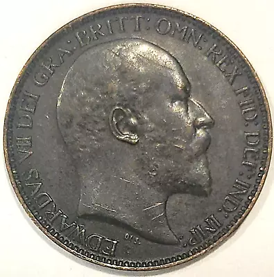 **Great Britain** 1902 Farthing 1/4 Penny **Edward VII** • $13.99