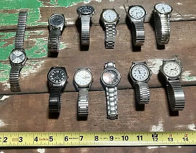 Vintage Timex Advantage Hellman’s Quartz Men’s Wrist Watch Lot • $24