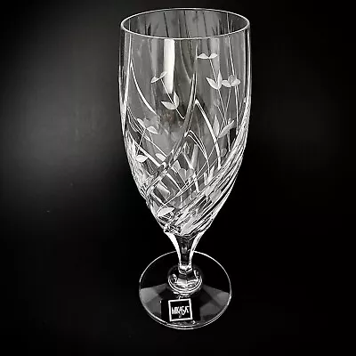 Mikasa English Garden 8 1/2” Crystal Iced Tea Glass XY 708/204 Slovenia • $32.99