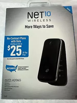 NET10 Wireless No Contract Plan LG 440G Phone-3G Speed-Sealed Package • $20