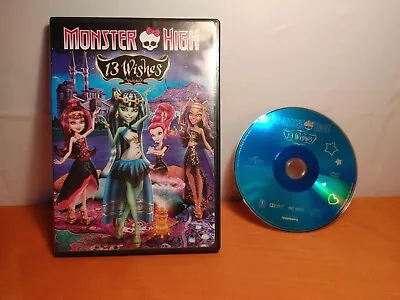 Monster High 13 Wishes   DVD   Case &disc • $2.89