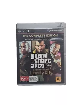 Grand Theft Auto IV & Episodes From Liberty City | With Manual | The Complete Ed • $19