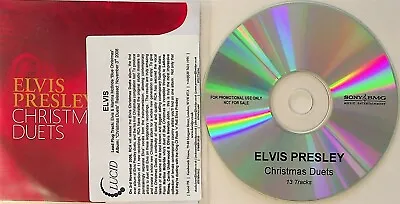 ELVIS PRESLEY- Christmas Duets PROMO Full Album CD (2008) Olivia Newton-John Etc • $18.66