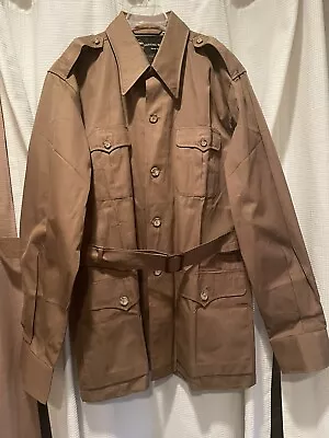 Vintage Hunting World New York Men’s Safari Hunting Field Jacket Brown 44 EUC • $74.95