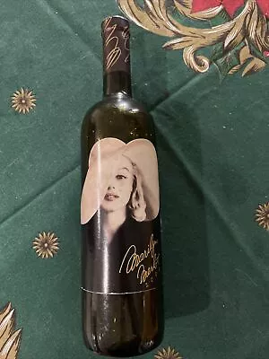 Marilyn Monroe Merlot Vintage Empty Wine Bottles 2002 RARE Collectible • $25