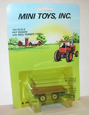 Mini Toys Inc #104 Green Hay Wagon 1/64 NEW!  John Deere  Jd  Oliver  Toy Farmer • $8.75