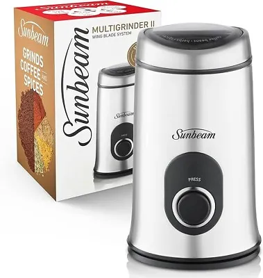 Sunbeam EM0405 Multigrinder II | Coffee Grinder Herb Grinder And Spice Grinder • $45.30