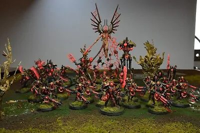 Necrons Well Painted Warhammer 40k Miniatures Glow Painted • £400