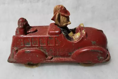 Vintage MICKEY MOUSE Fire Dept.  Fire Truck • $27.77