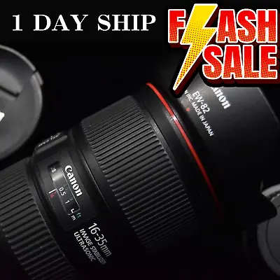 Canon EF 16-35mm F/4 L IS USM ULTRASONIC Zoom Lens From JAPAN【MINT】 #1078 • £424.83