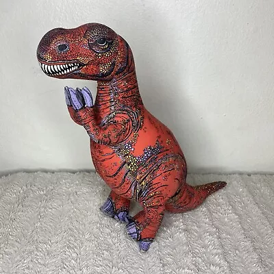 Vintage 1992 Applause T-Rex Plush Stuffed Animal Dinosaur Determined Productions • $13.56