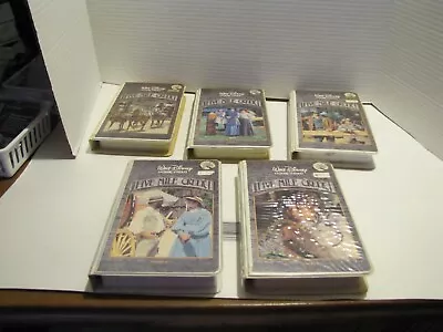 Vtg Walt Disney Five Mile Creek Volumes 1-5 Vhs Clambshell • $49.99