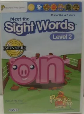 Preschool Prep Series: Meet The Sight Words (DVD 2009) New Sealed • $9.99