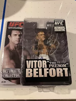 Vitor Belfort SIGNED Autograph Round 5 MMA UFC Action Figure Ultimate Collector • $74.99