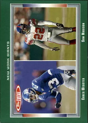 2006 Topps Total Football Card #1-250 - Choose Your Card • $0.99