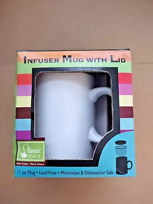 Omniware Infuser Mug With Lid White • $9.50