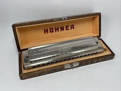 M. Hohner The 64 Chromonica 4 Chromatic Octaves Professional Model Germany Key C • $87.99