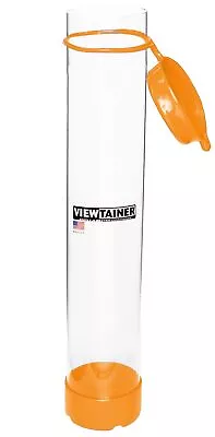 Viewtainer Tethered Cap Storage Container 2.75 X15 -Orange • $16.22