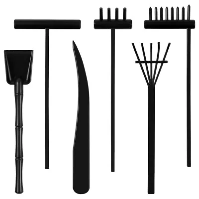  6 Pcs Mini Zen Garden Rake Kit Sand Accessories Tools Table • $5.85