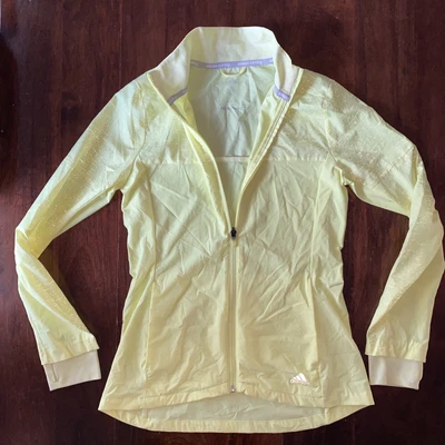 $13.88 • Buy Adidas Sz S-M Women Yellow Supernova Storm Jacket Immaculate Near New RRP$179
