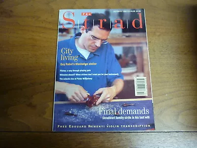 The Strad Magazine. October 1998. Guy Rabut Peter Wispelwey. Fine • $6