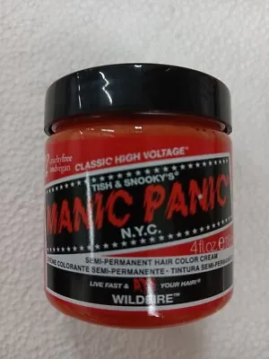 Manic Panic Vegan Semi Permanent Hair Dye Color Cream 118 ML (Wild Fire) • $11.49