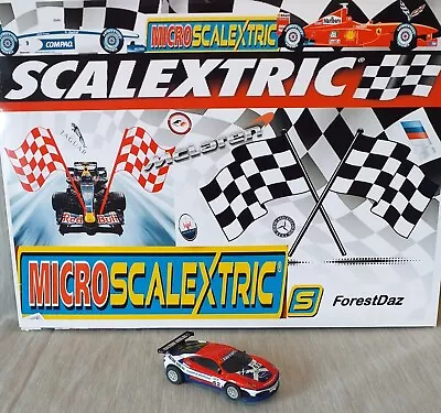 Micro Scalextric Ferrari F430 GT #62 Supercar 1:64 Scale Hornby PreLoved Gift • £12.95