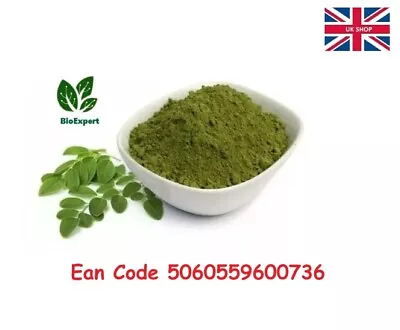 Organic Moringa Oleifera Powder Premium Quality Free P&P • £4.29