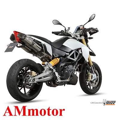 $862.55 • Buy Mivv Aprilia Dorsoduro 1200 2015 Exhaust For Motorcycle 2 Slip-On Suono Steel