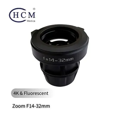 4K F14-32mm Continuous Zoom C-Mount Lens Medical Endoscope Camera Coupler • $300