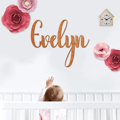 Personalized Nursery Decor Nursery Wall Décor Baby Name Signs For Nursery • $9.49