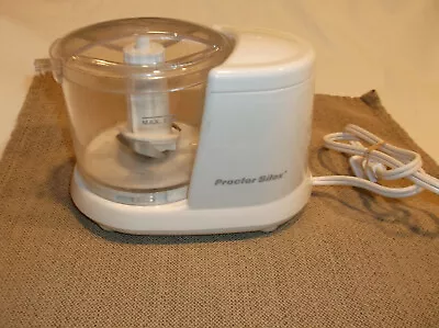 Food Processor Mini Chopper PROCTOR SILEX 1.5 Cps Model 72500RY • $10.95