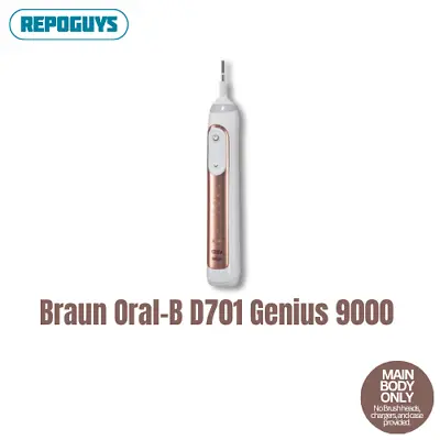 Braun Oral-B D701 Genius 9000 Electric Toothbrush 6 GOLD (BODY ONLY) • $114.99