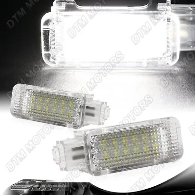 Audi A4 A6 Q5 R8 S5 TT Footwell Courtesy Under Door White LED Replacement Lights • $13.99