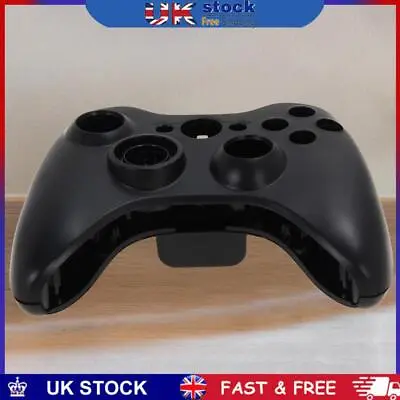 Wireless Controller Full Case Shell Cover + Buttons For XBox 360 Black • £7.69
