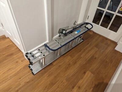 £34 • Buy Mac Allister 3 Section Loft Ladder With Handle Aluminium 3m