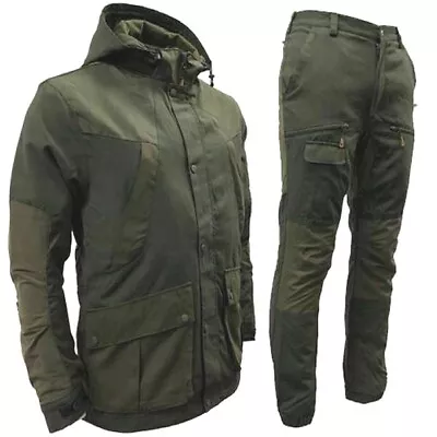 Mens Waterproof Jacket Trousers Walking Hiking Fishing • £49.95