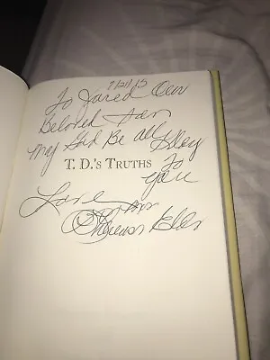 T. D. 's Truths By Stanley And Janice Frazier Frazier Signed By Thereasea Elder • $74.99