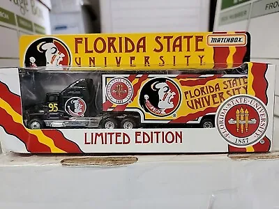 Florida State University Matchbox 95 Tractor Trailer • $6