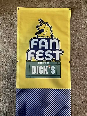 Boston Marathon Fan Fest Mesh Banner 72” X 24” • $400
