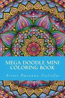 Mega Doodle Mini Coloring Book: 61 Beautiful Designs For Coloring In • $13.83