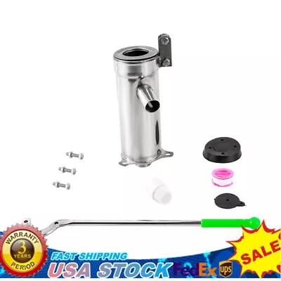 Hand Well Pump Manual Deep Water Pump SU202 Stainless Steel Handheld Press 32mm • $35.15